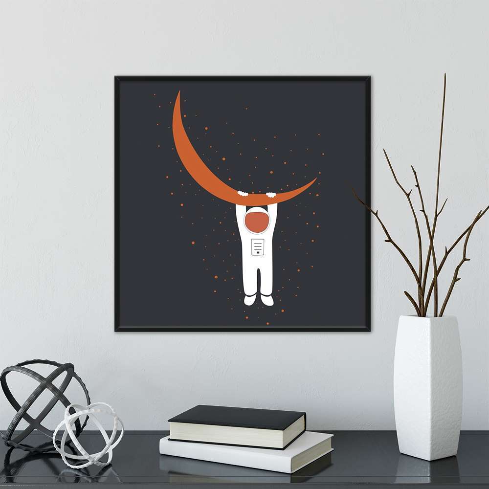 Half Moon Art Child Room Prints