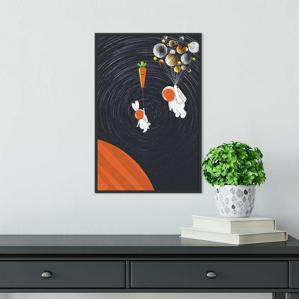 Galaxies and Astronauts Child Room Prints