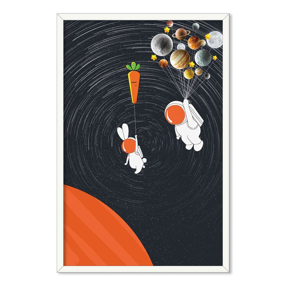 Galaxies and Astronauts Child Room Prints