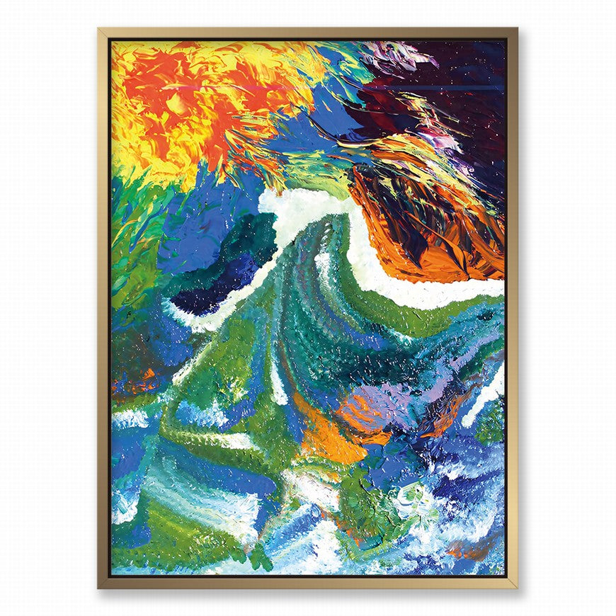 Inferno Sea, Twilight Glow Canvas