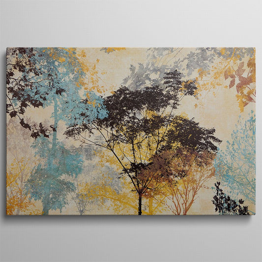 Taupe Forest, Tranquil Dreams Canvas