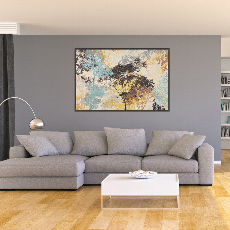 Taupe Forest, Tranquil Dreams Canvas