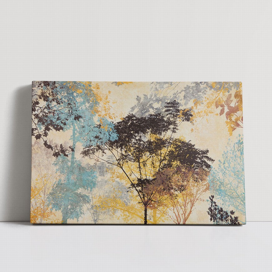 Taupe Forest, Tranquil Dreams Canvas