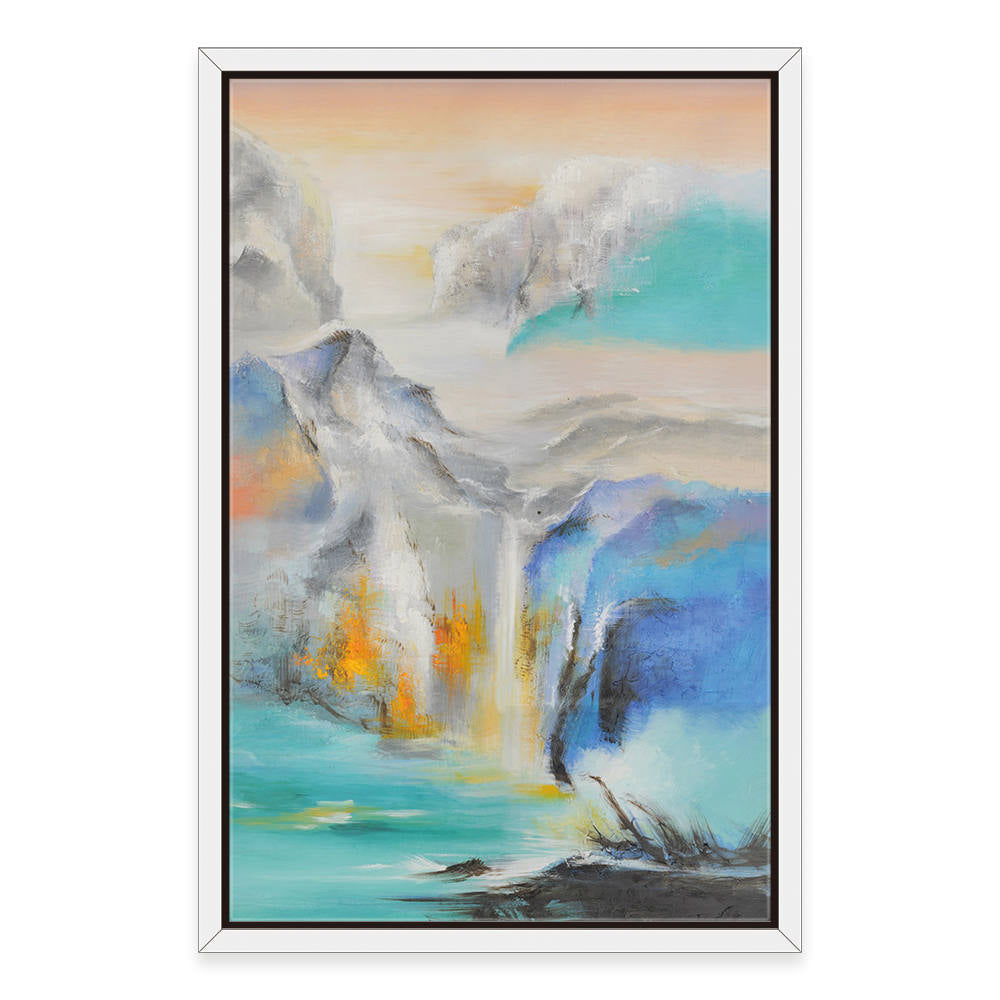 Shadows Dance on Stone Oil Painting