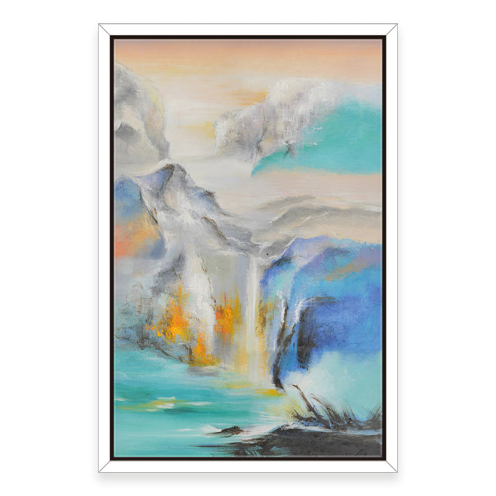 Chinese Style mountain canvas