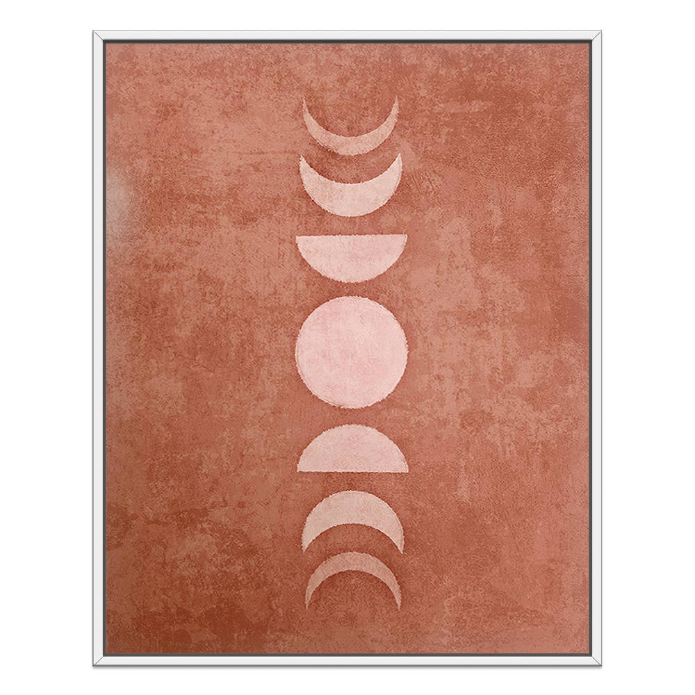 Eclipse of Day and Night Minimalist Canvas
