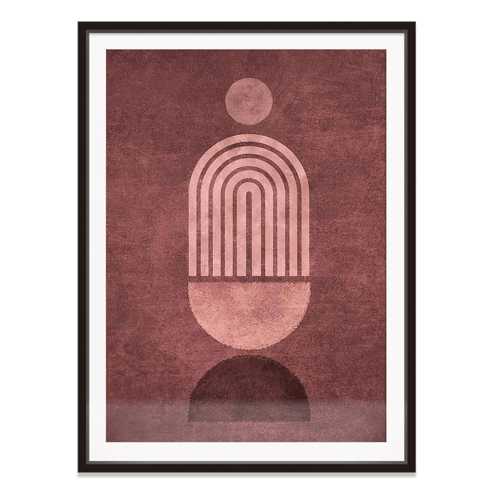 Shadows Through Ancient Arch Canvas