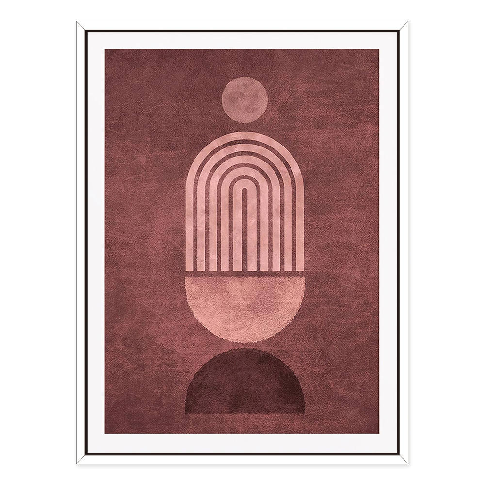 Shadows Through Ancient Arch Canvas