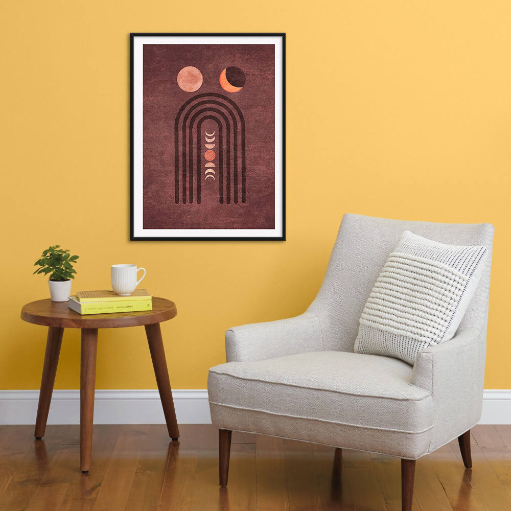Sunlight's Caress Beyond Arch Boho Canvas