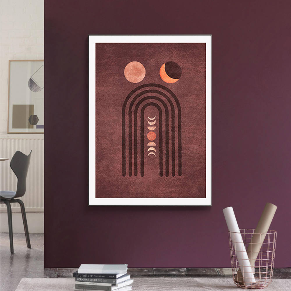 Sunlight's Caress Beyond Arch Boho Canvas