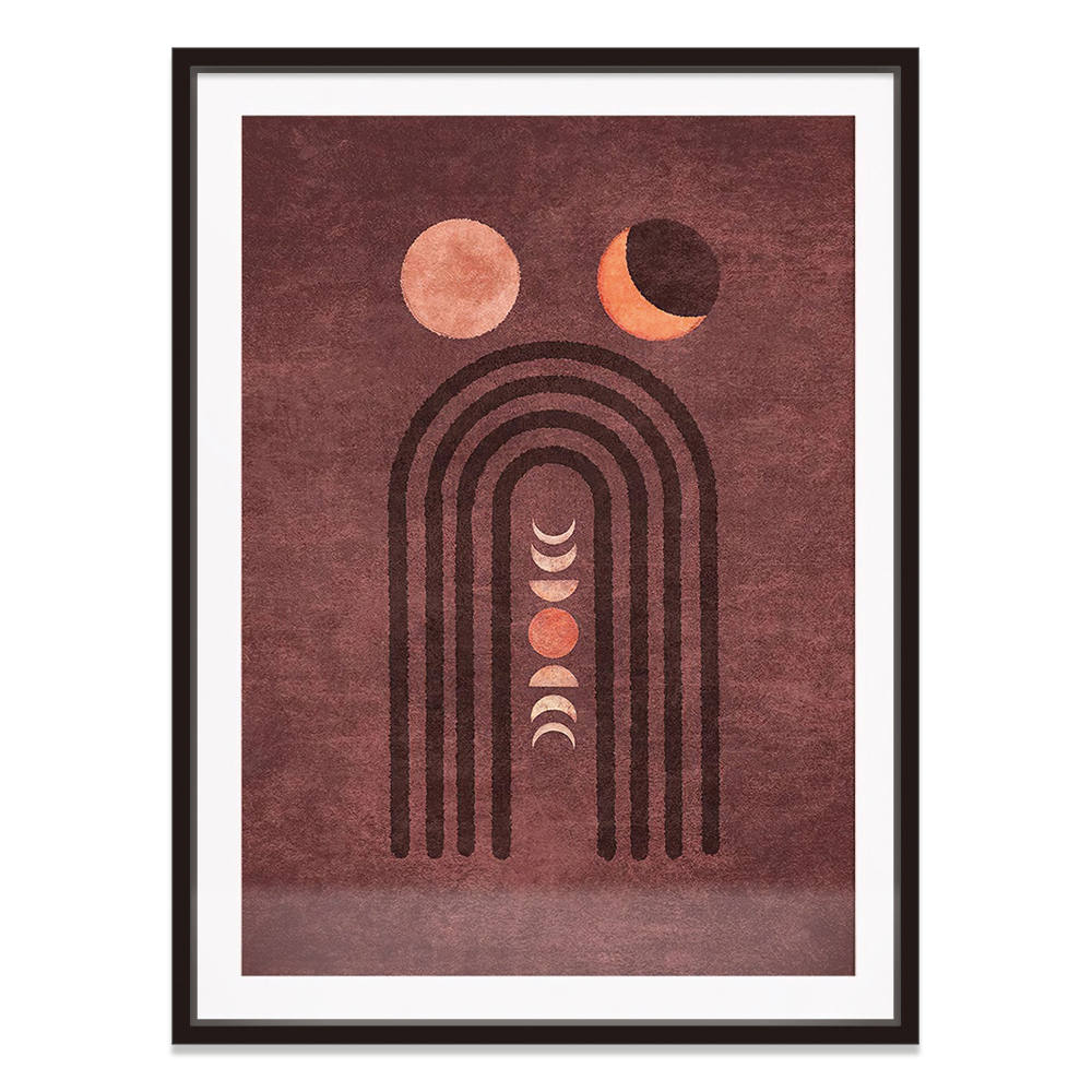 Sunlight's Caress Beyond Arch Boho Canvas