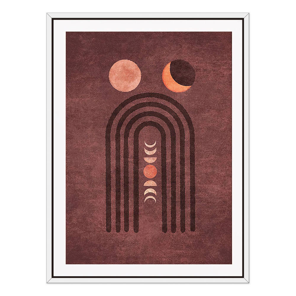 Sunlight's Caress Beyond Arch Boho Canvas