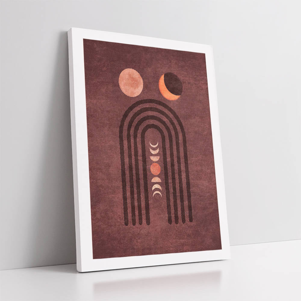 Sunlight's Caress Beyond Arch Boho Canvas