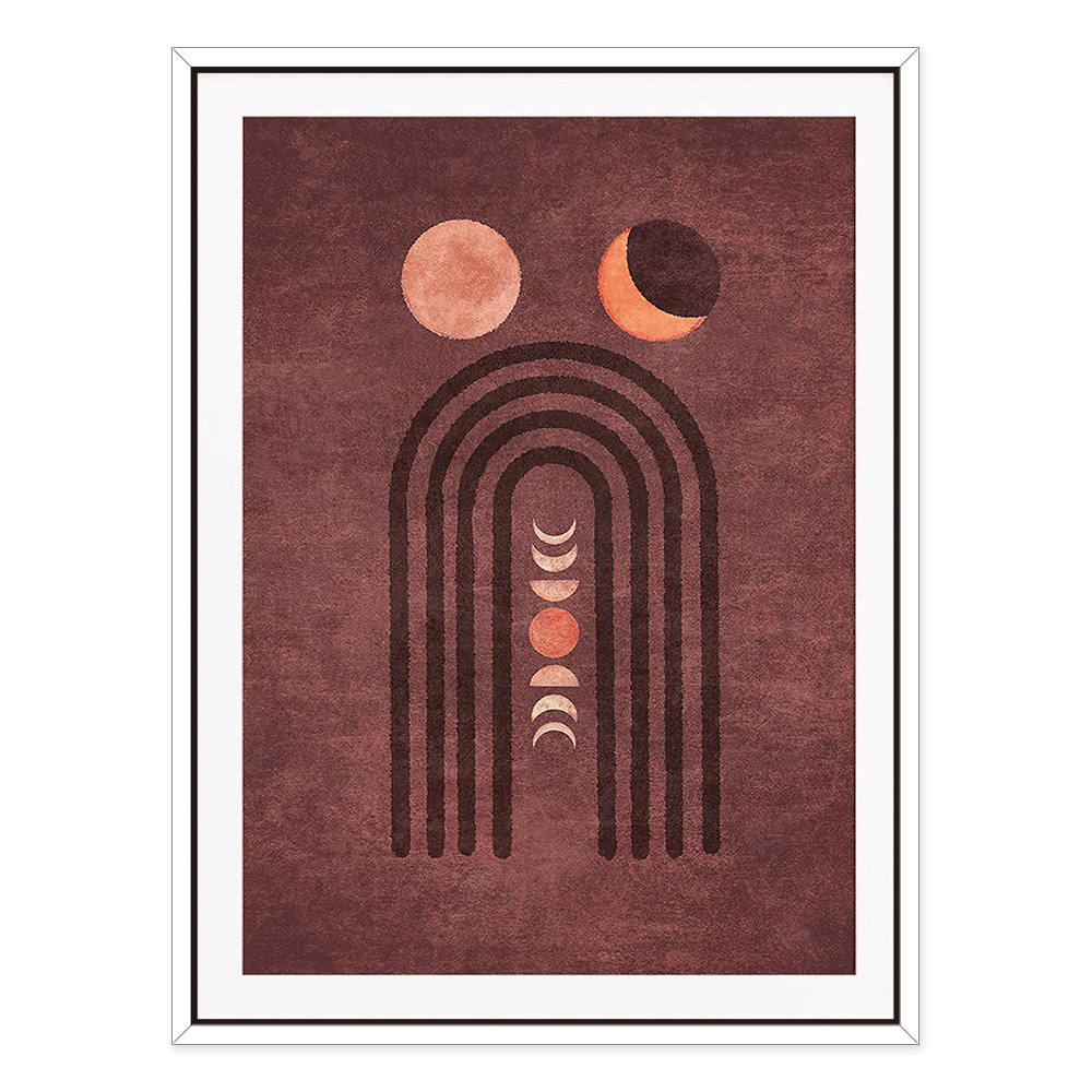 Sunlight's Caress Beyond Arch Boho Canvas
