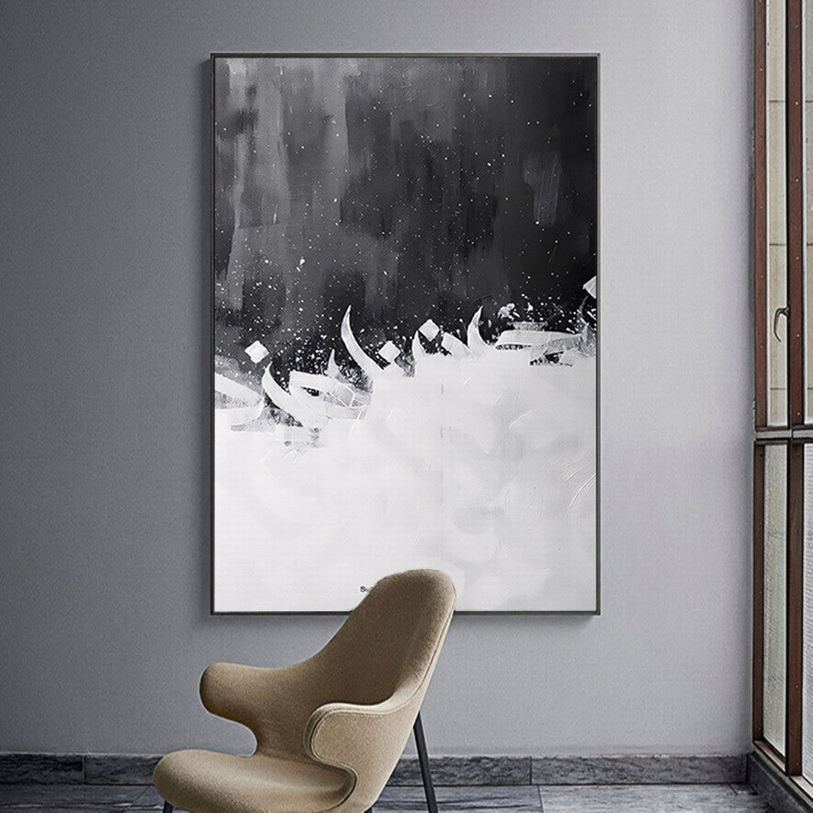 Whispers Among Floral Shadows Canvas