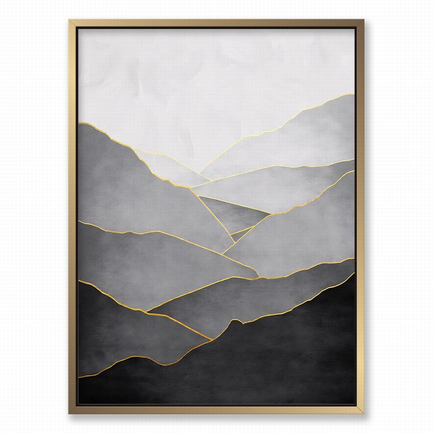 Eclipse Over Barren Highlands Canvas