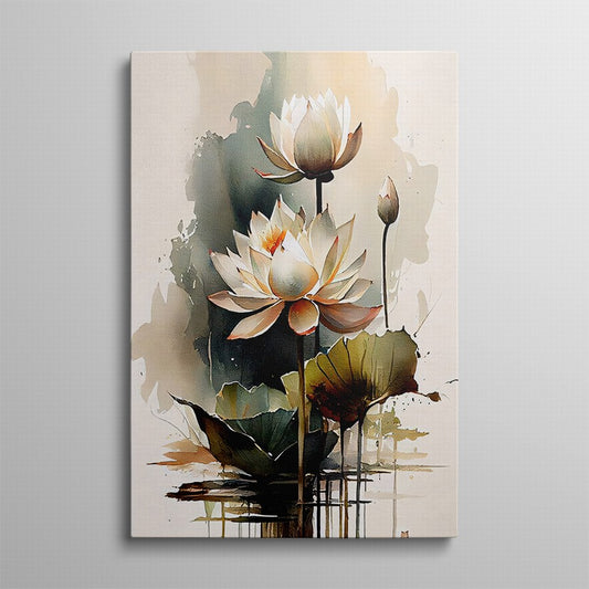 Whispers Among the Blooms Canvas