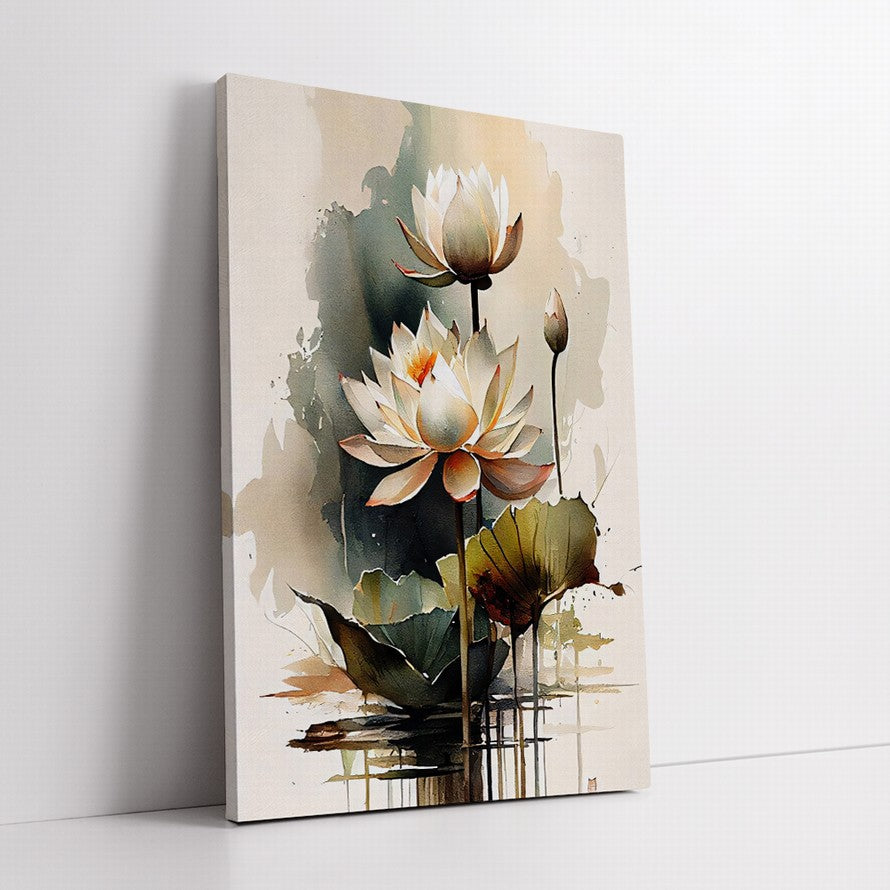 Whispers Among the Blooms Canvas