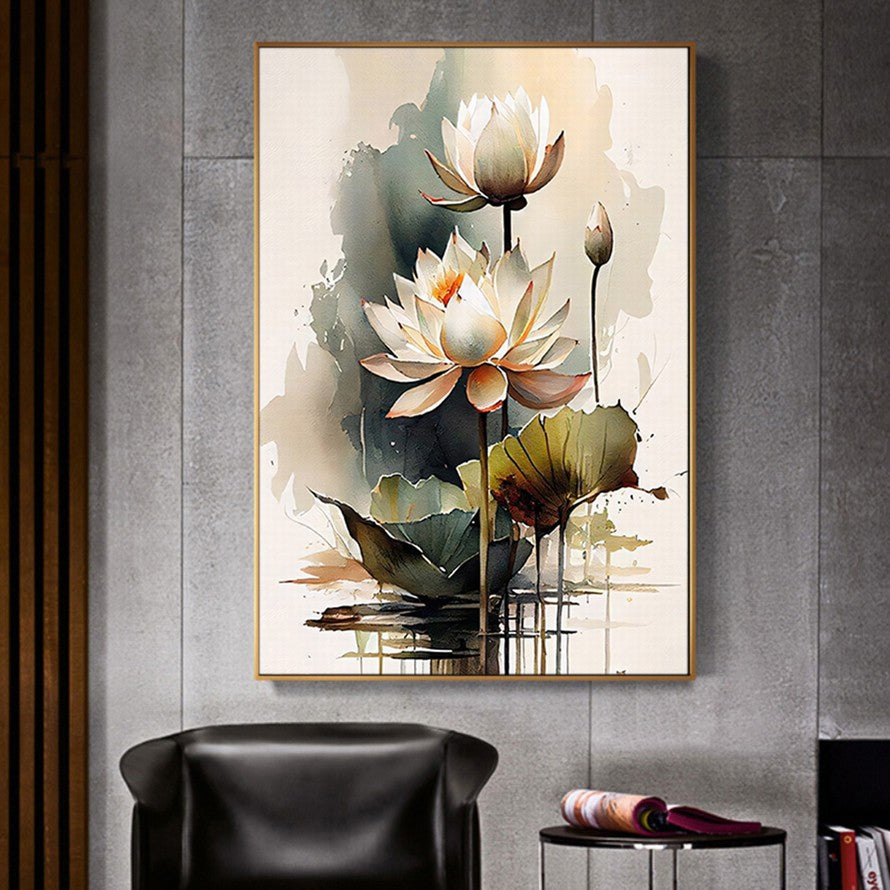Whispers Among the Blooms Canvas