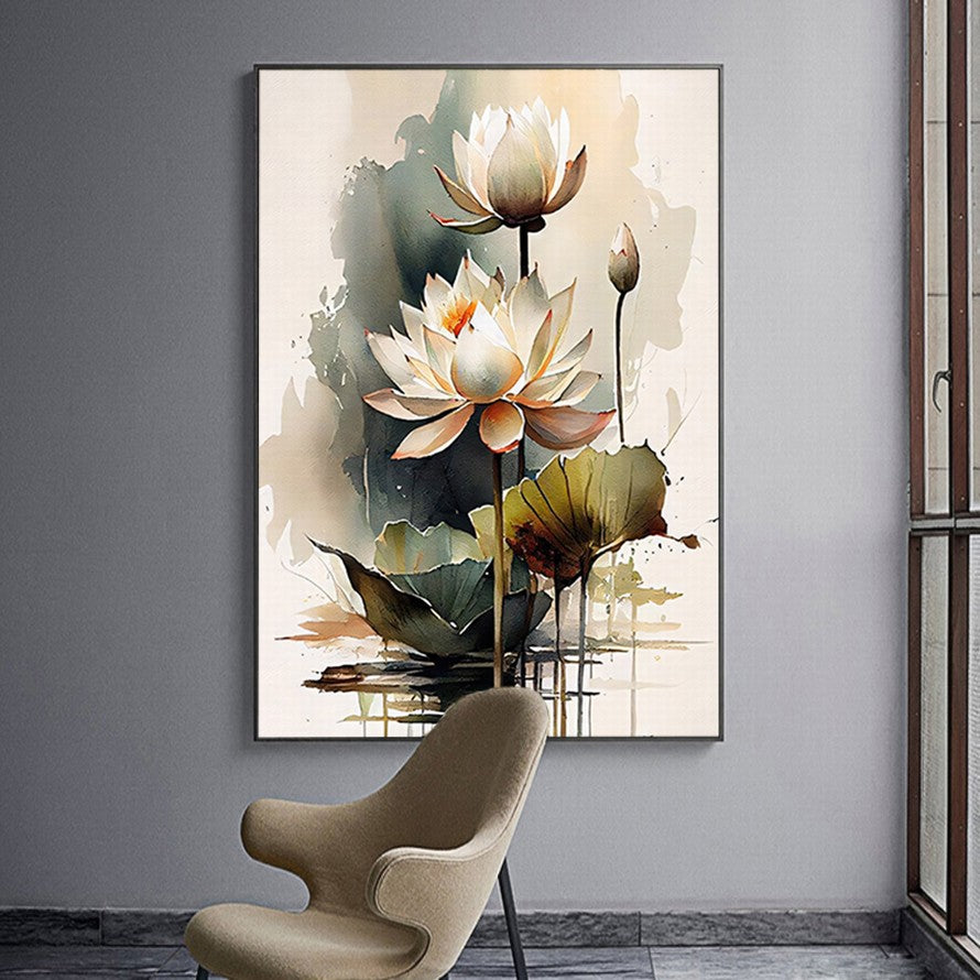 Whispers Among the Blooms Canvas