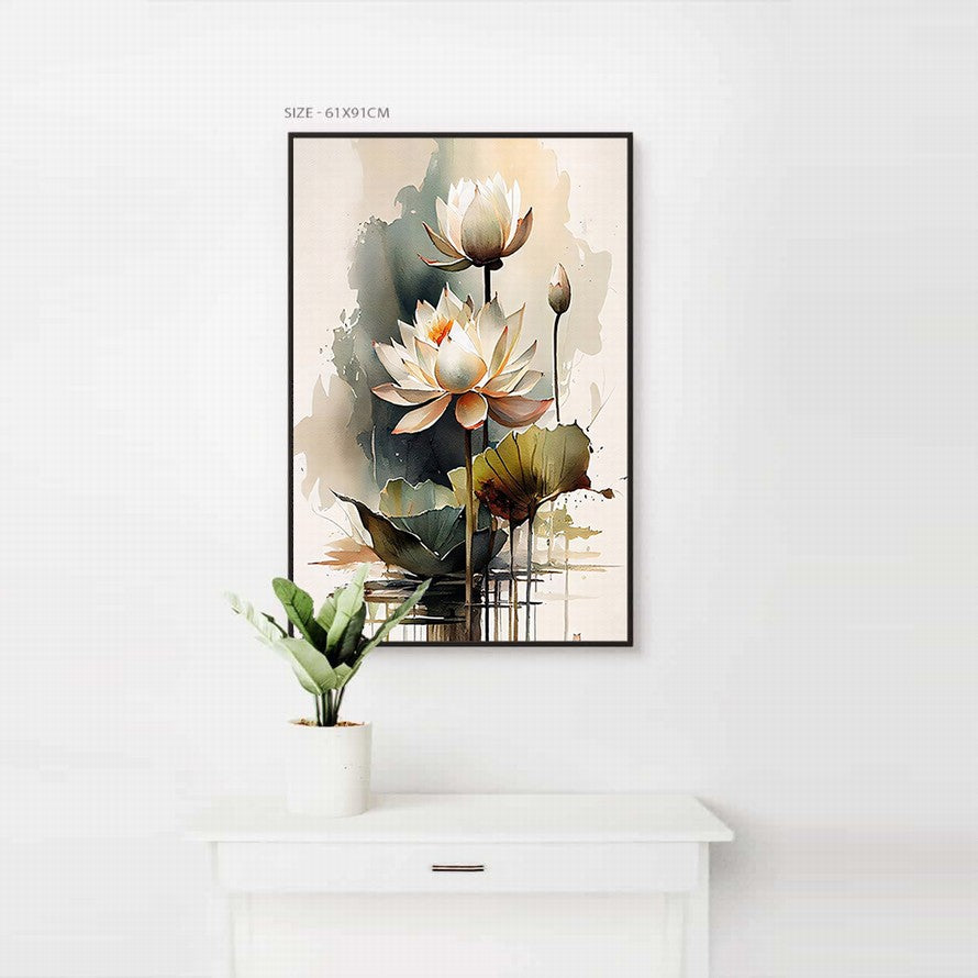 Whispers Among the Blooms Canvas