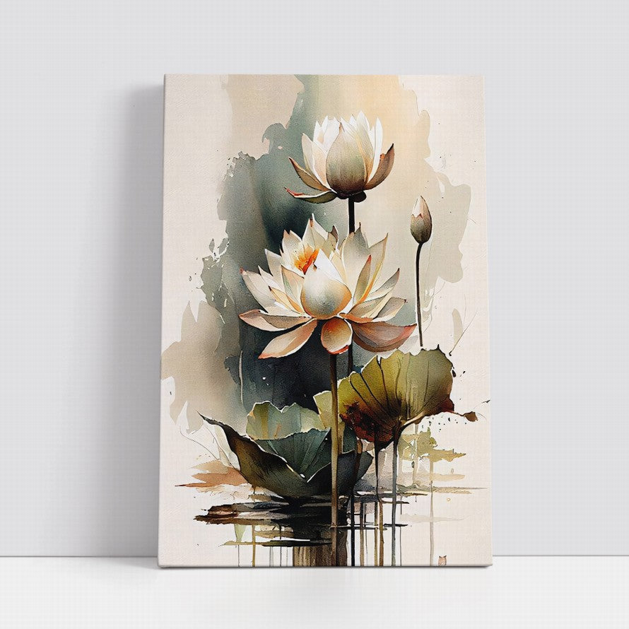 Whispers Among the Blooms Canvas