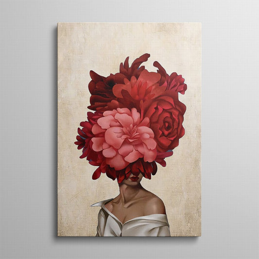 Eternal Flame of Roses Wall Art