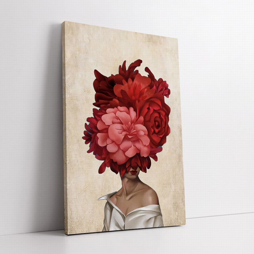 Eternal Flame of Roses Wall Art