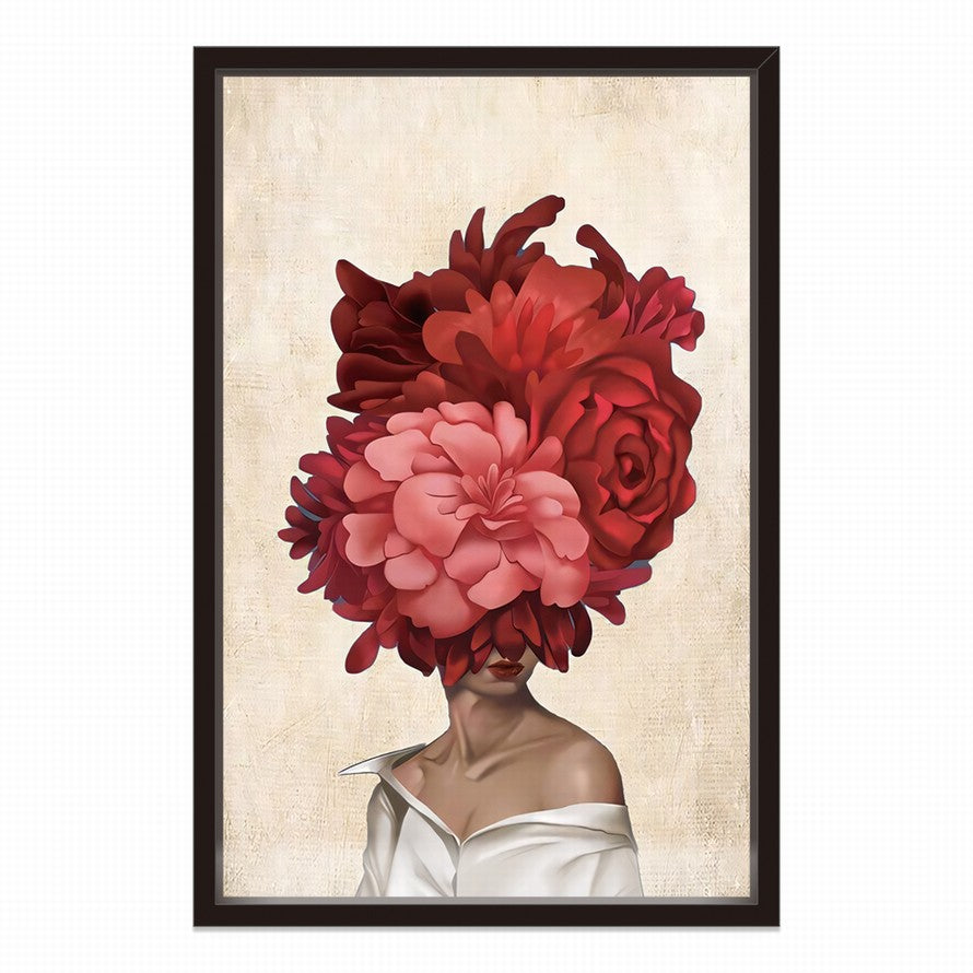 Eternal Flame of Roses Wall Art