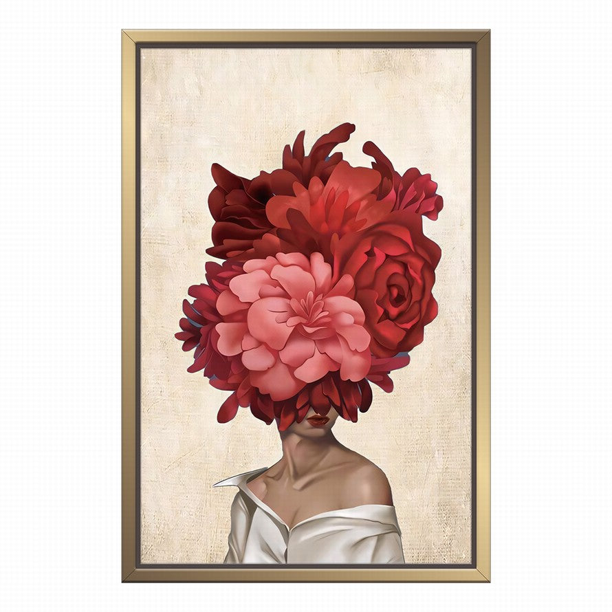 Eternal Flame of Roses Wall Art