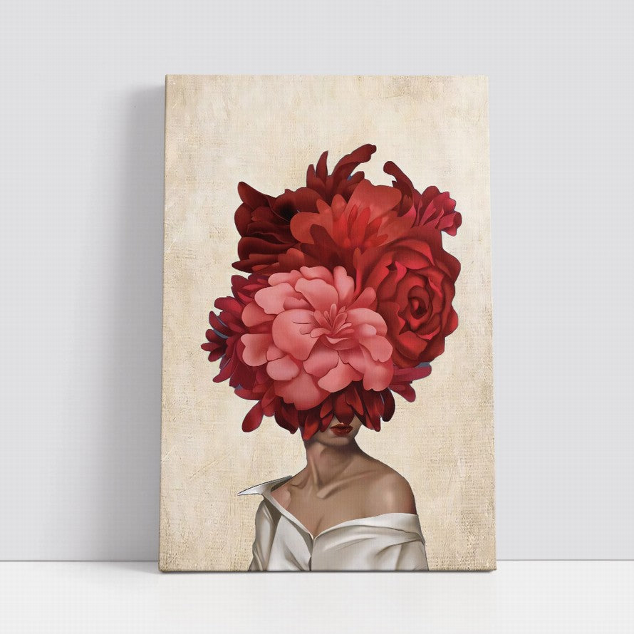 Eternal Flame of Roses Wall Art