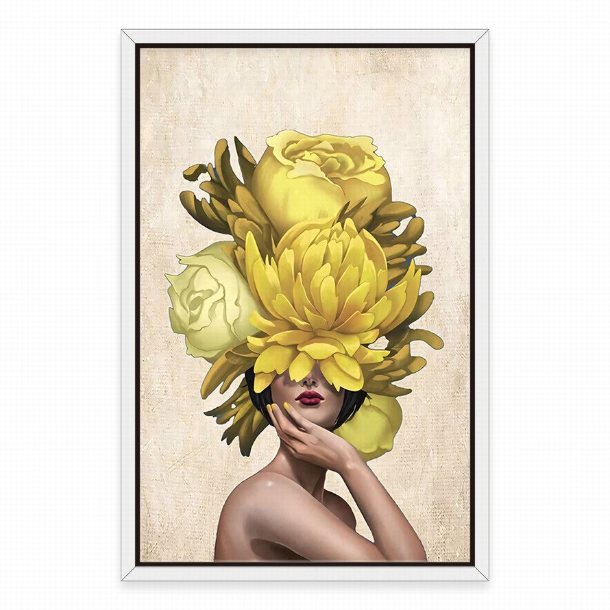 Luminous Garden of Gold Canvas