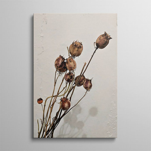 Silent Echoes, Floral Remains Canvas