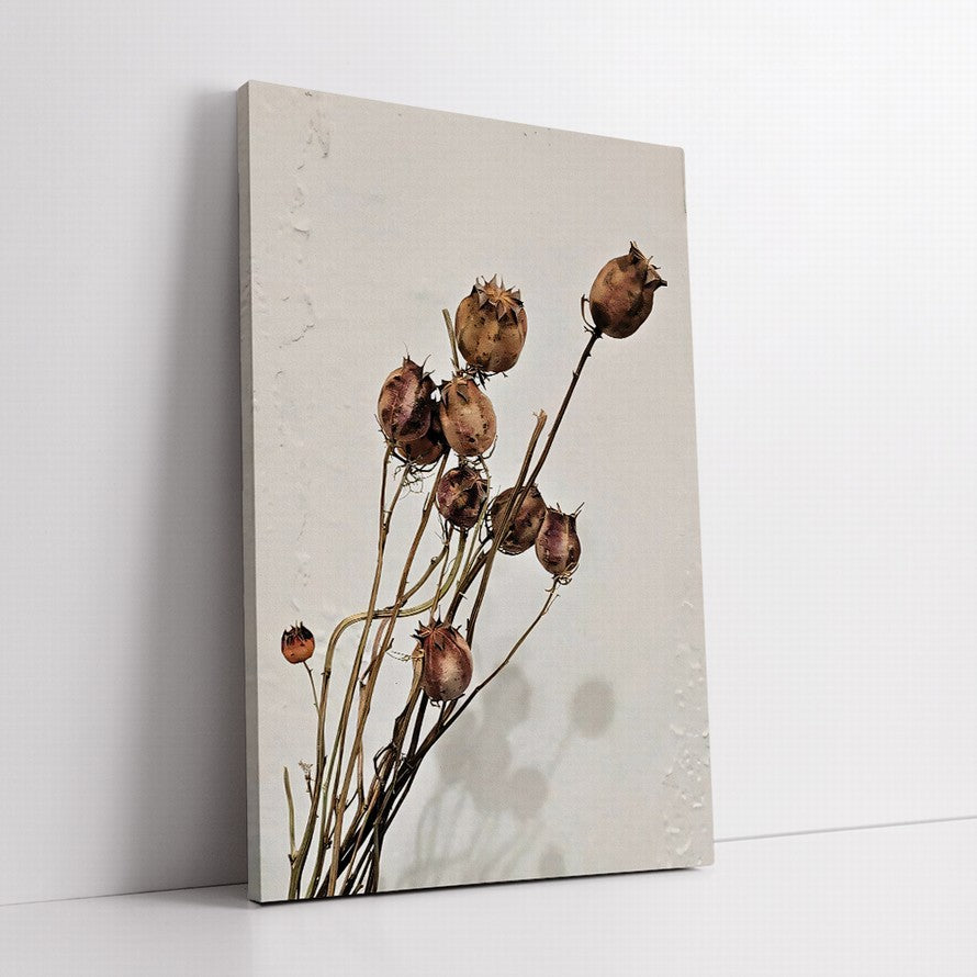 Silent Echoes, Floral Remains Canvas