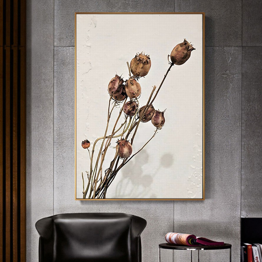 Silent Echoes, Floral Remains Canvas