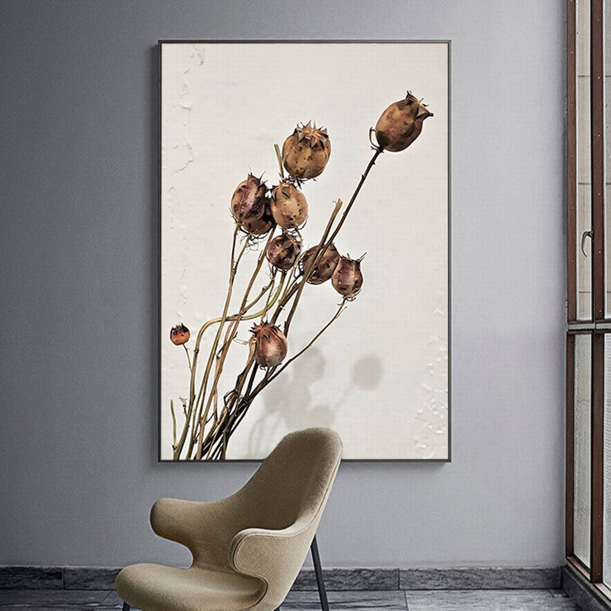 Silent Echoes, Floral Remains Canvas