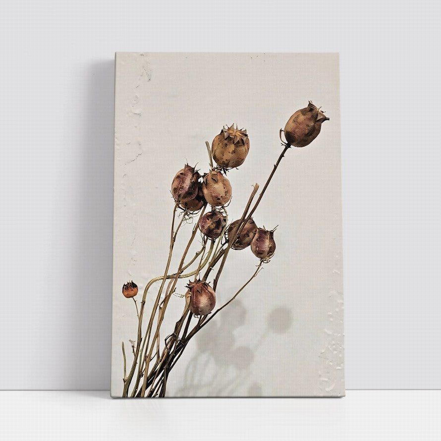 Silent Echoes, Floral Remains Canvas