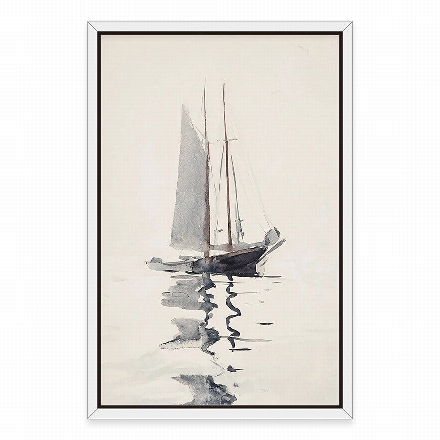 Sailing Into Shadowed Waters Wall Art