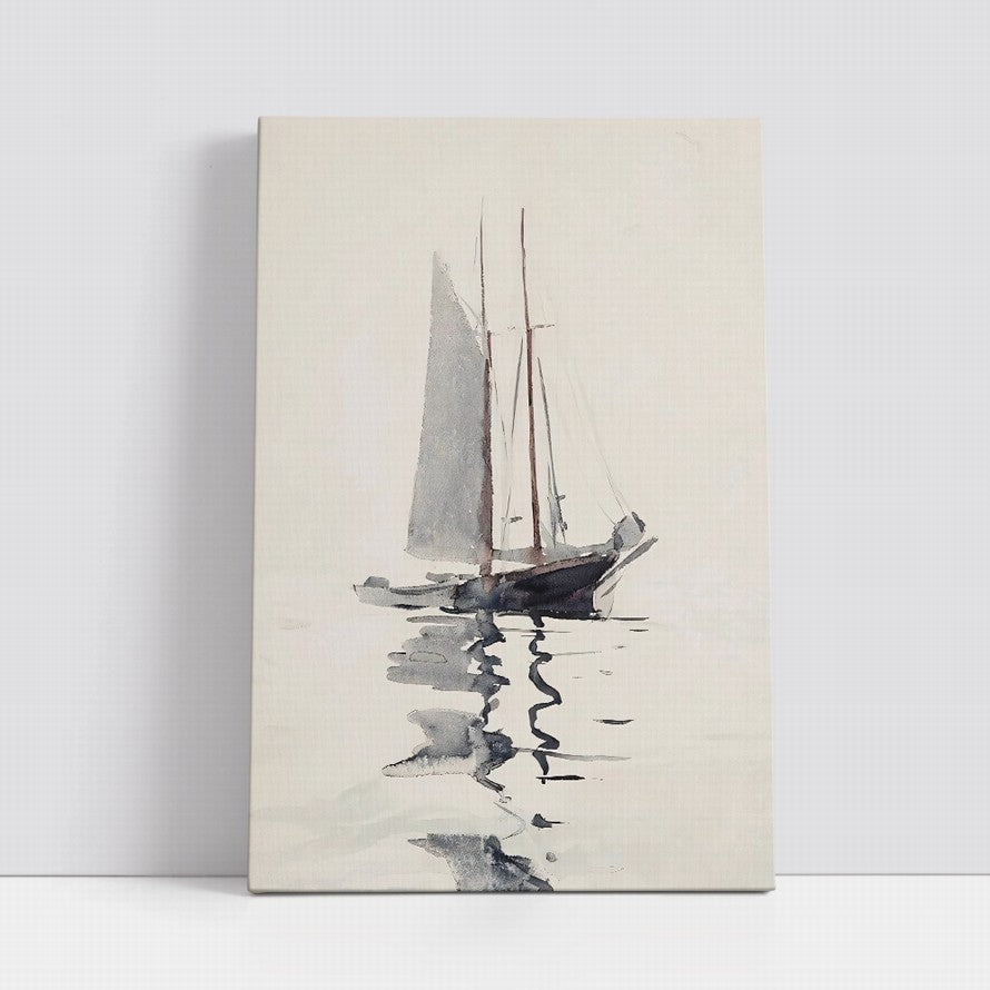 Sailing Into Shadowed Waters Wall Art
