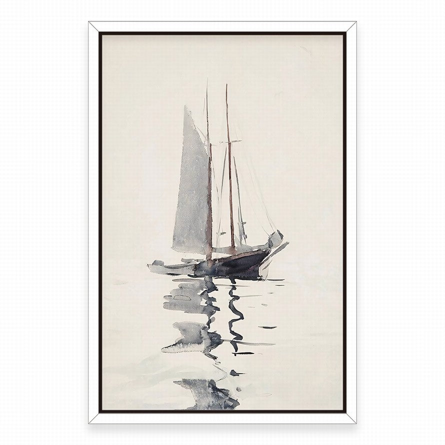 Sailing Into Shadowed Waters Wall Art