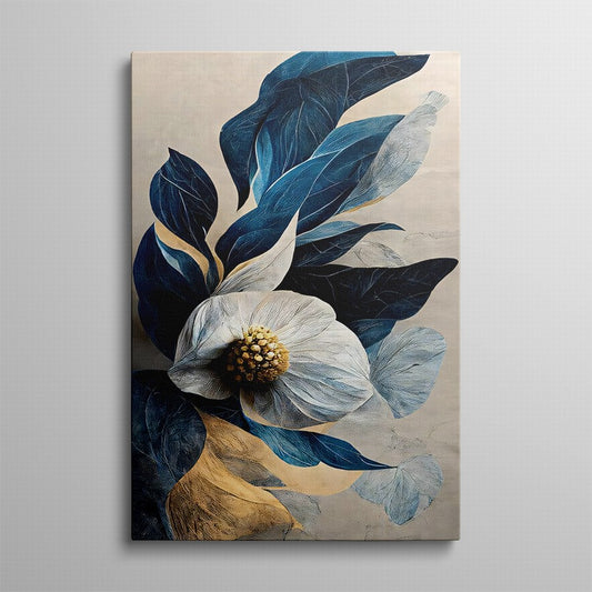 Turquoise Tints of Nature Canvas