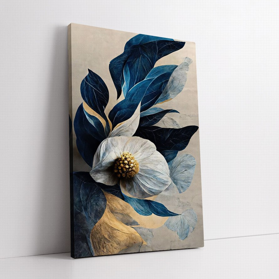 Turquoise Tints of Nature Canvas