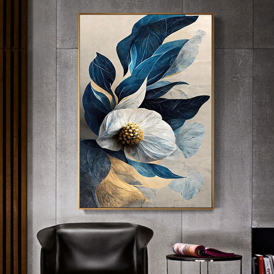 Turquoise Tints of Nature Canvas
