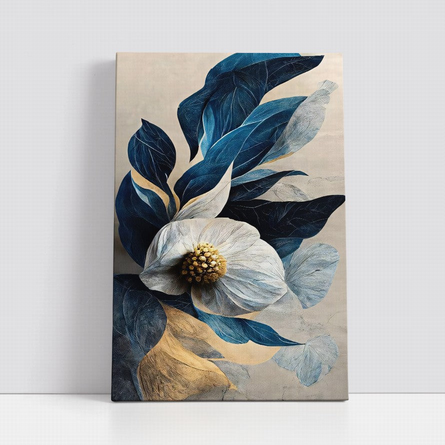 Turquoise Tints of Nature Canvas