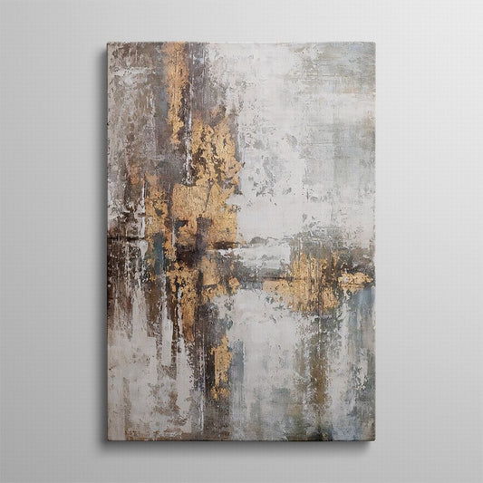 Textures in Amber Light Abstract Wallpaper