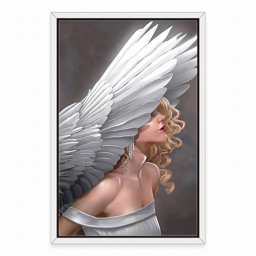 Veiled in Angelic Grace Oil Canvas
