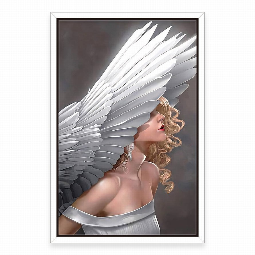 Veiled in Angelic Grace Oil Canvas
