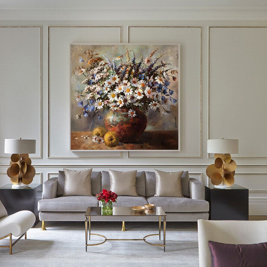 Garden of Silent Dreams Oil Canvas