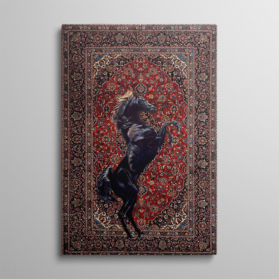 Dark Elegance, Silent Whisper Carpet Canvas