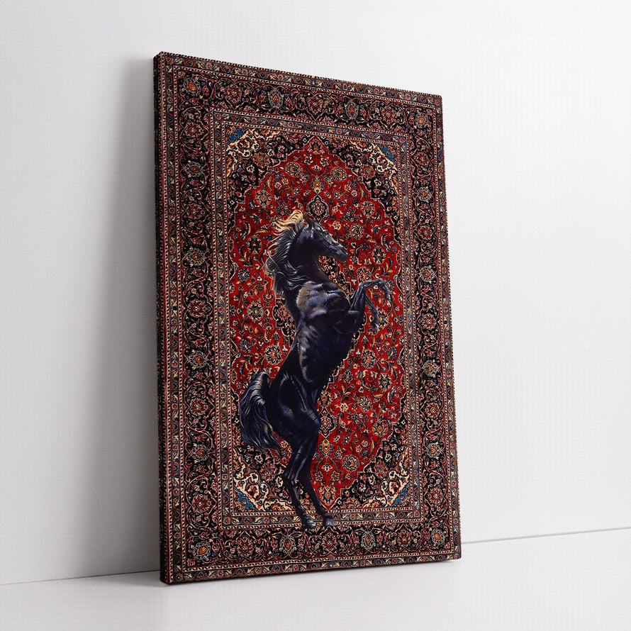 Dark Elegance, Silent Whisper Carpet Canvas